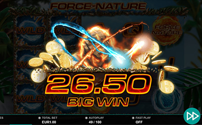 Force of Nature Slot Bonus Round
