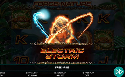 Force of Nature Slot Free Spins