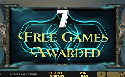 Forces of Nature Slot Free Spins