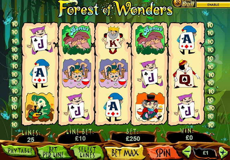 Free Demo of the Forest of Wonders Slot