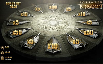Forsaken Kingdom Slot Bonus Round