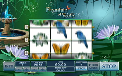 Fountain of Youth Slot Gameplay
