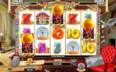Free Spins Round at Foxin’ Wins