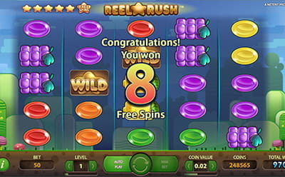 Free Spins with 3125 Ways to Win