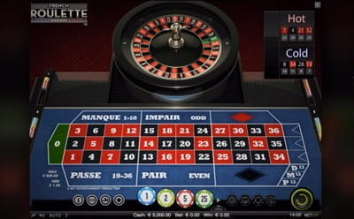 French Roulette delivered by NetEnt