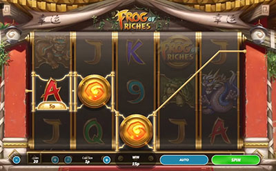 Frog of Riches Slot Bonus Round