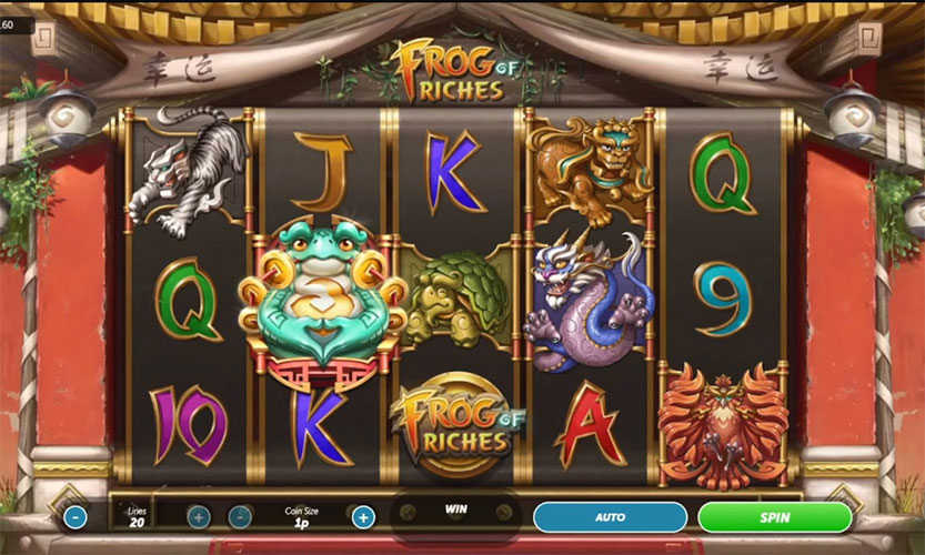 Free Demo of the Frog of Riches Slot