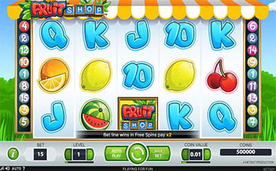 The Fruit Shop Online Slot at Casino777