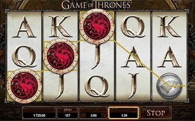 Game of Thrones 15 Line Slot Mobile