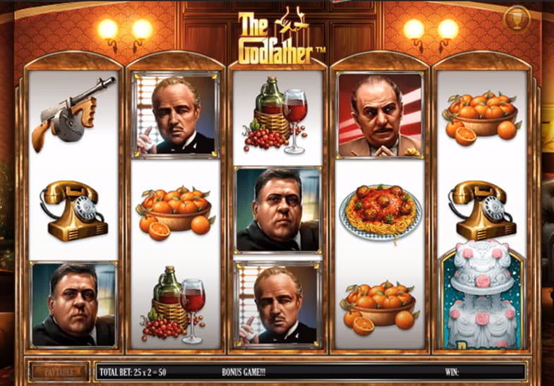 Godfather Capos and Foes slot by Gamesys 
