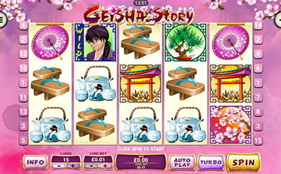 Geisha Story Slot Mobile