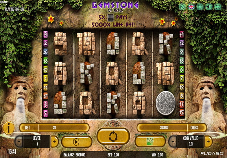 Gemstone of Aztec Online Slot Game