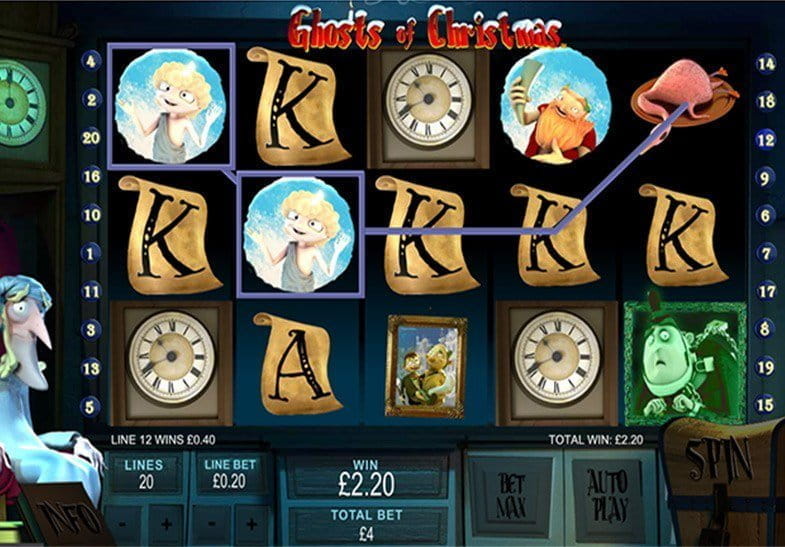 Ghosts of Christmas Online Slot