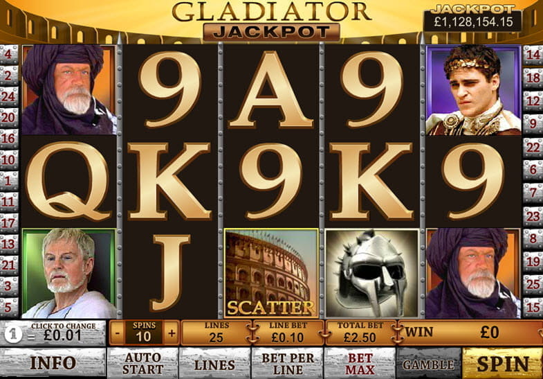 Play Gladiator Jackpot for Free