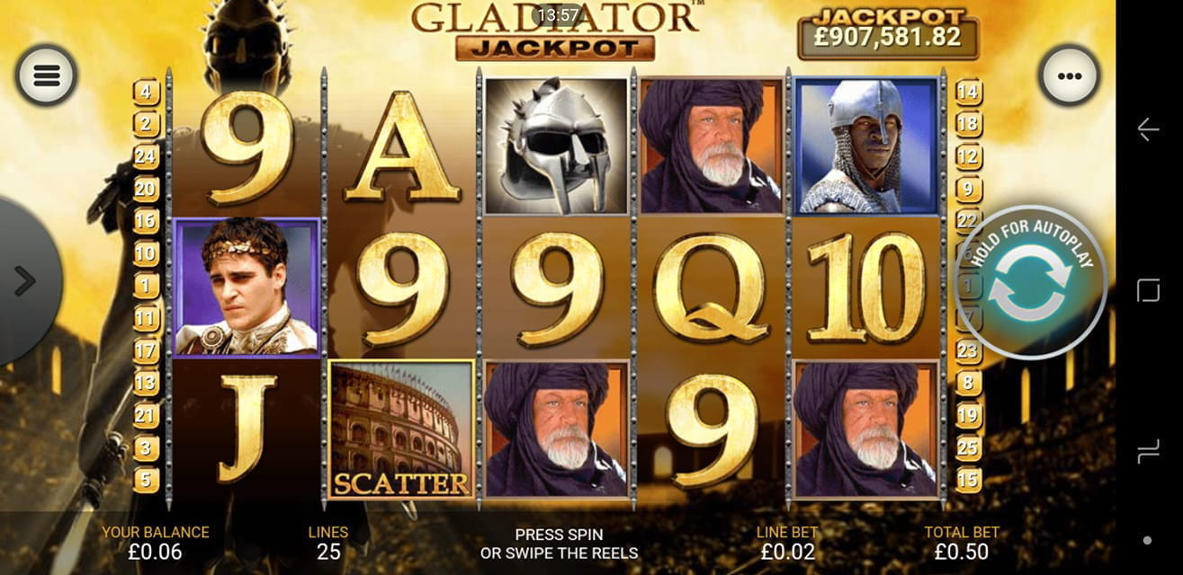 Bars win a вј400k progressive jackpot with gladiator jackpot slot kings free