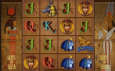 Gods of Giza Slot by Microgaming at Betway Casino