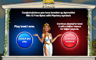 Gods of Power Slot Free Spins