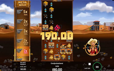 Gold 'N' Rocks Slot Bonus Round