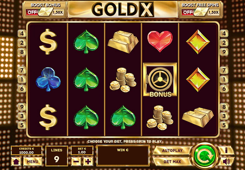 Free Demo of the Gold X Slot