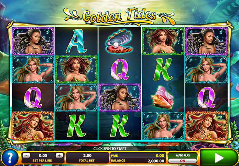 Free Demo of the Golden Tides Slot