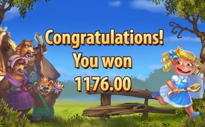 The Wins from the Free Spins Feature in Goldilocks