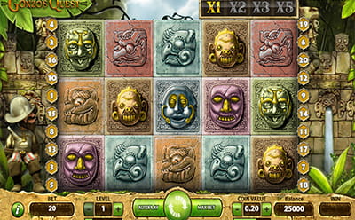 Gonzo's Quest game at Kaiser Slots Casino