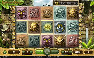 Gonzo's Quest at Queen Vegas