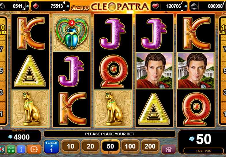 Grace of Cleopatra Slot EGT