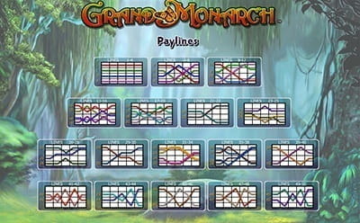 Grand Monarch Paylines