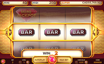 Grand Spinn Superpot Jackpot Slot at Trada Casino