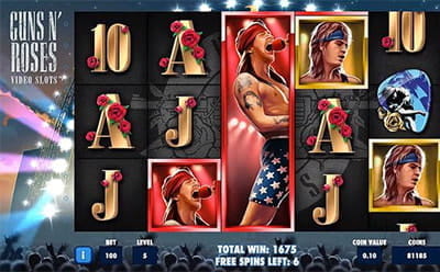 TPlay Guns N’ Roses Online Slot at InterCasino