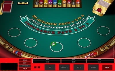 Guts Mobile Casino’s Blackjack Table