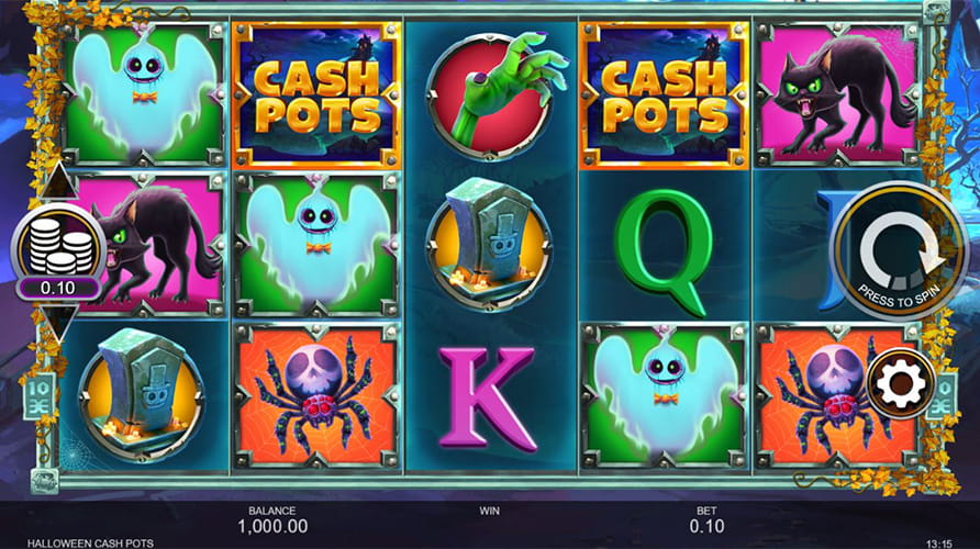 Halloween Cash Pots Slot Demo