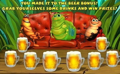 Happy Bugs Beer Bonus