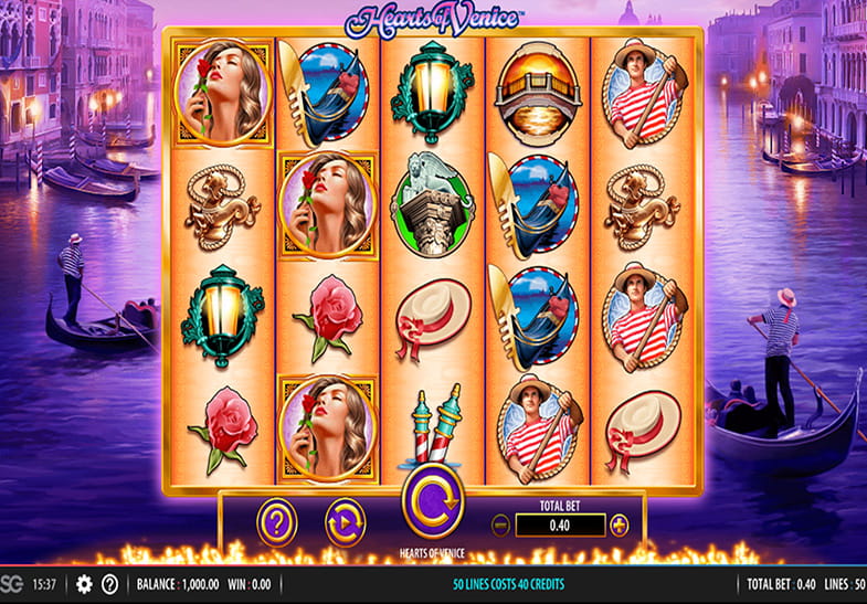 Free Free Demo of the Hearts of Venice Slot