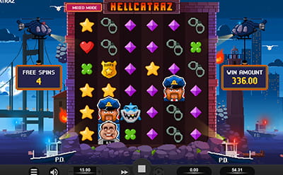 Hellcatraz Slot Free Spins