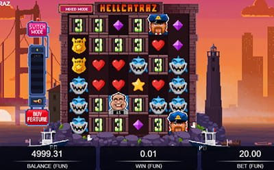Hellcatraz Slot Mobile