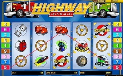 Highway Kings Slot Big Win