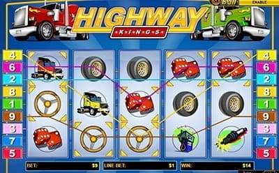 Highway Kings Multiple Paylines Win