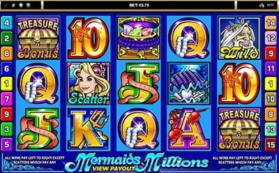 Play the Mermaids Millions Slot