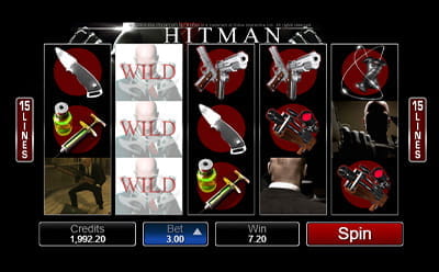 Hitman Slot Game at Casino Blackjack Ballroom