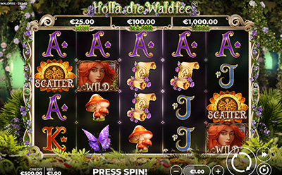 Der Holla die Waldfee Online Slot im Wunderino