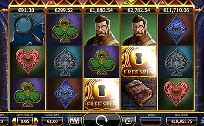 Holmes and the Stolen Stones Slot Free Spins