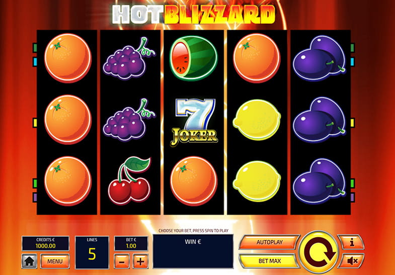 Free Demo of the Hot Blizzard Slot