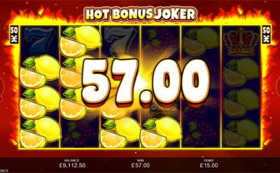 Hot Bonus Joker Slot Free Spins