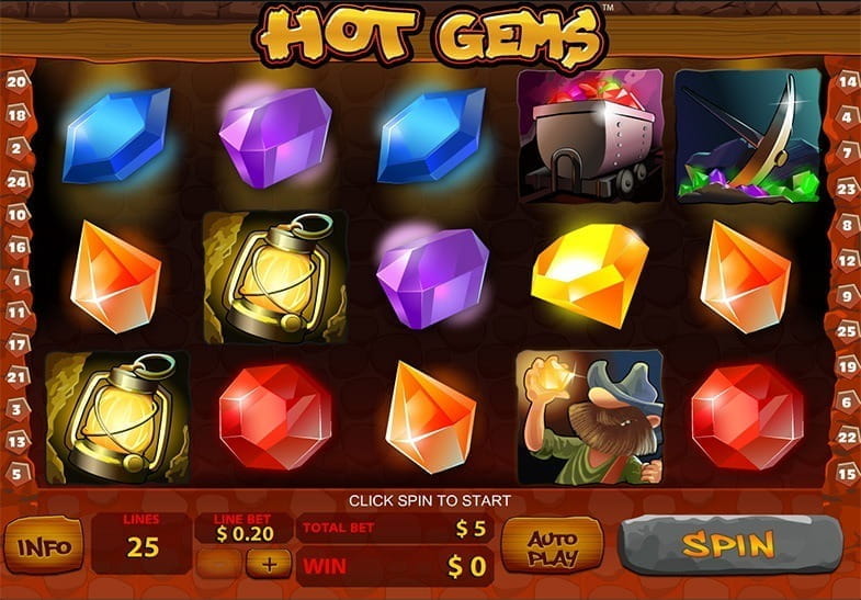 Hot Gems Demo Slot