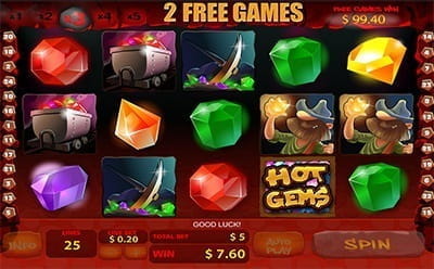 Hot Gems Free Spins with Increasing Multipliers