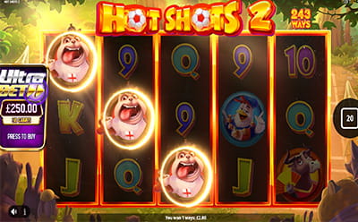 Hot Shots 2 Slot Bonus Round