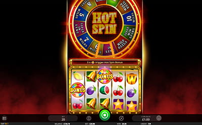 Hot Spin Slot Bonus Round