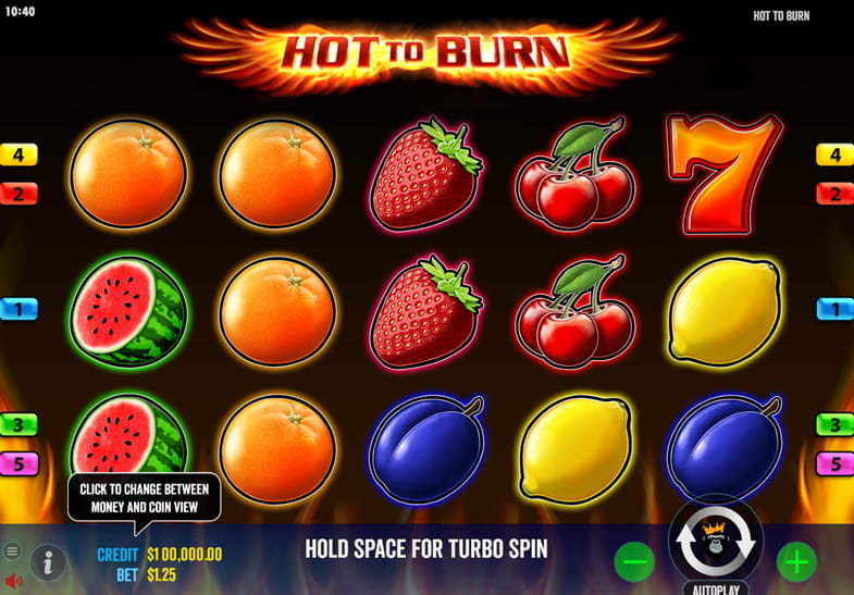 Hot to Burn Slot
